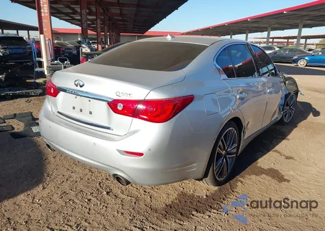 2014 Infiniti Q50 Sport from USA, damaged, VIN JN1BV7AP3EM689789